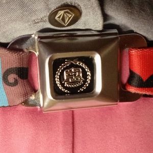 Buckle Down Belt, mustache, multi color